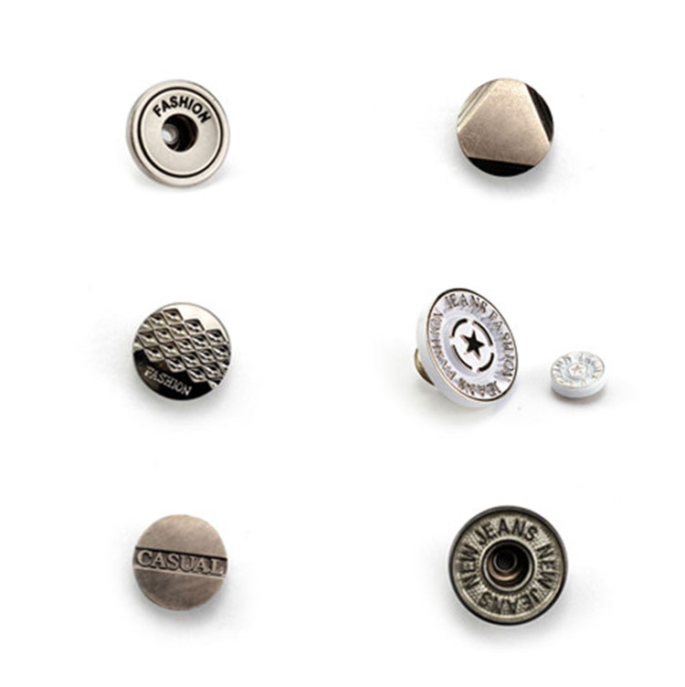 Nickel Jeans Button Customization